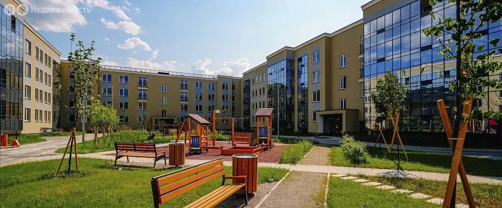 1-комнатная квартира: Стрельна, проспект Будённого, 26к7 (34.9 м) - Фото 2