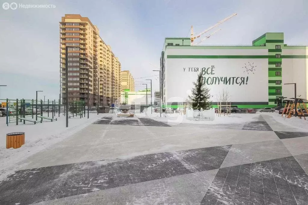 1-комнатная квартира: Тюмень, улица Тимофея Чаркова, 81к2 (34.7 м) - Фото 1