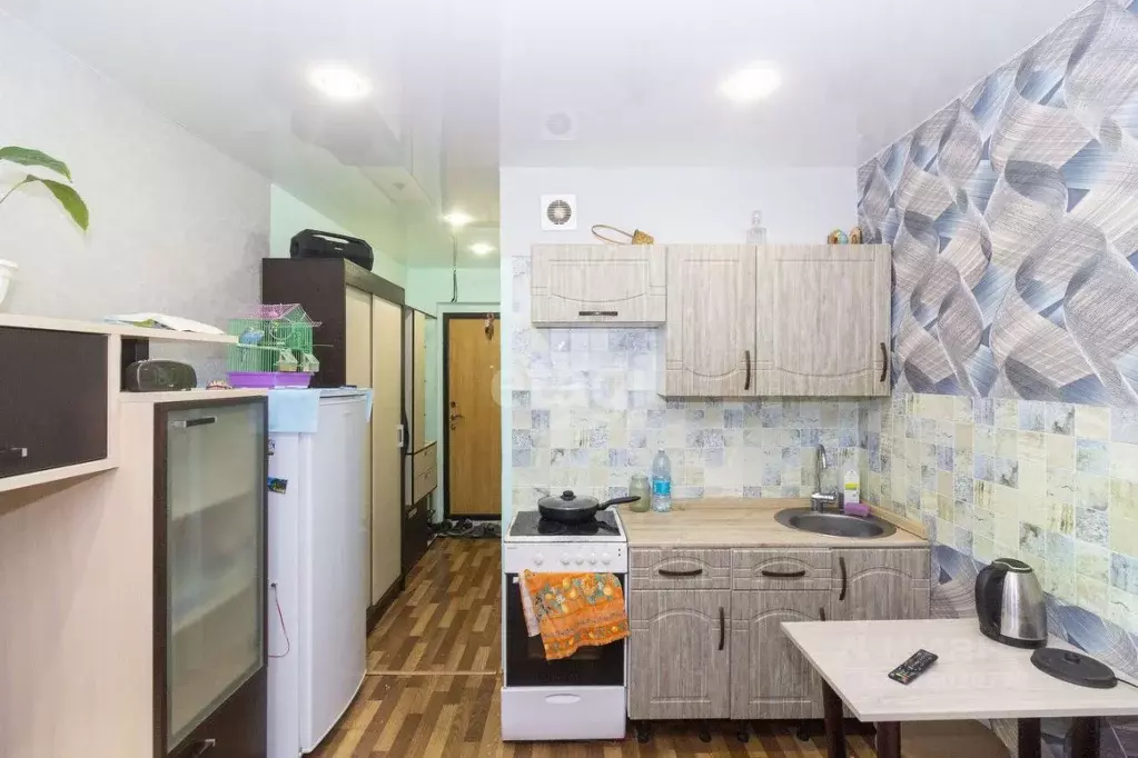 Студия Тюменская область, Тюмень ул. Новоселов, 115 (15.7 м) - Фото 1