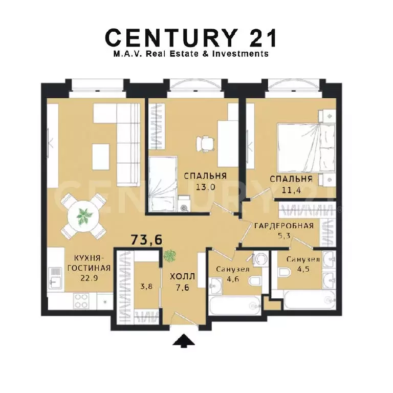 Продается 2-комнатная квартира - Фото 0
