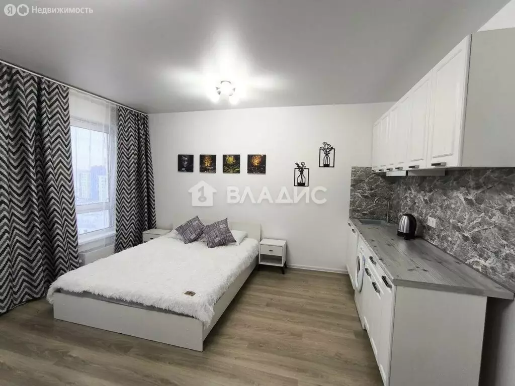 Квартира-студия: городской посёлок Янино-1, Голландская улица, 16 ... - Фото 2