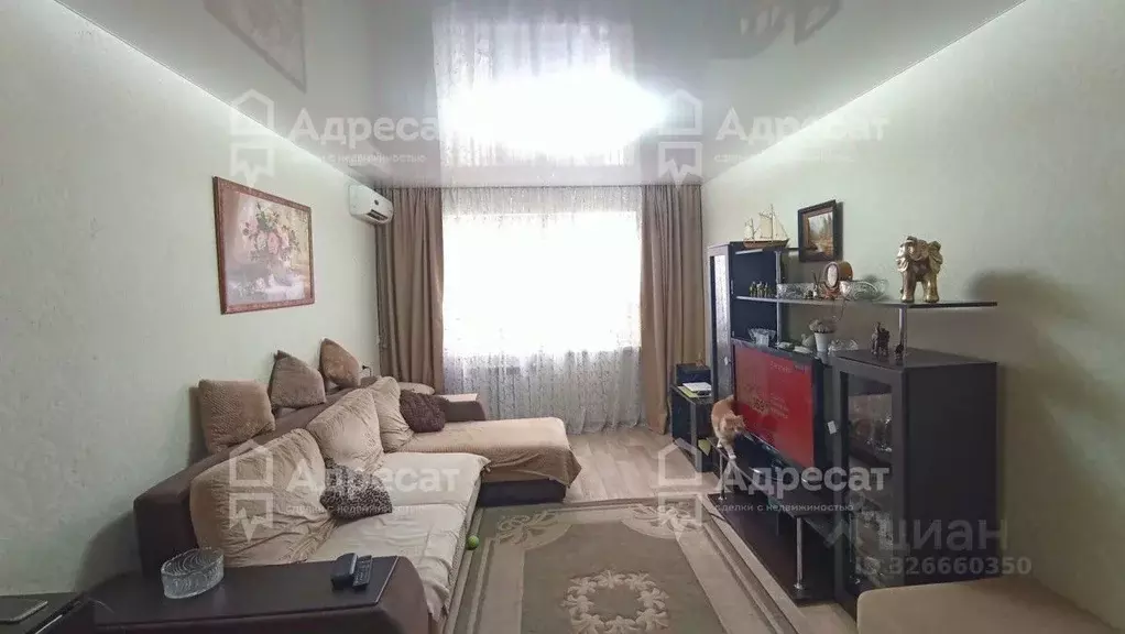 2-к кв. Волгоградская область, Волгоград ул. Одоевского, 68А (50.7 м) - Фото 1