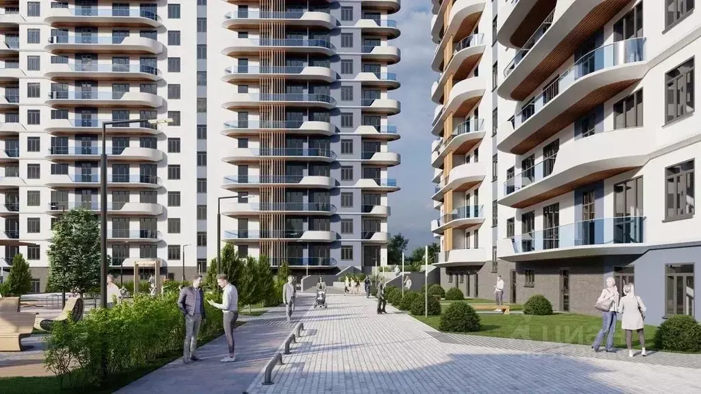 Студия Крым, Евпатория городской округ, Заозерное пгт  (27.75 м) - Фото 1