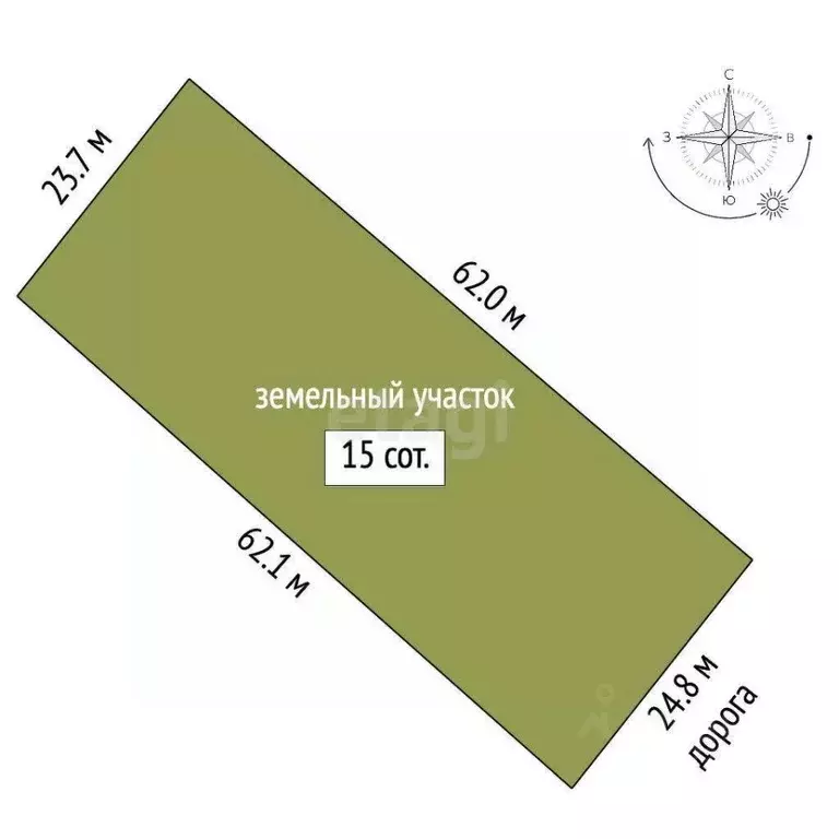 Участок в Башкортостан, Стерлитамакский район, Казадаевский сельсовет, ... - Фото 1