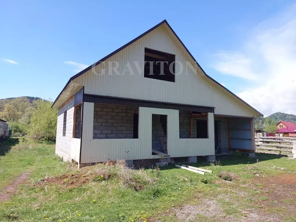 Дом в Алтай, Майминский район, с. Кызыл-Озек Ипподромная ул. (105 м) - Фото 1