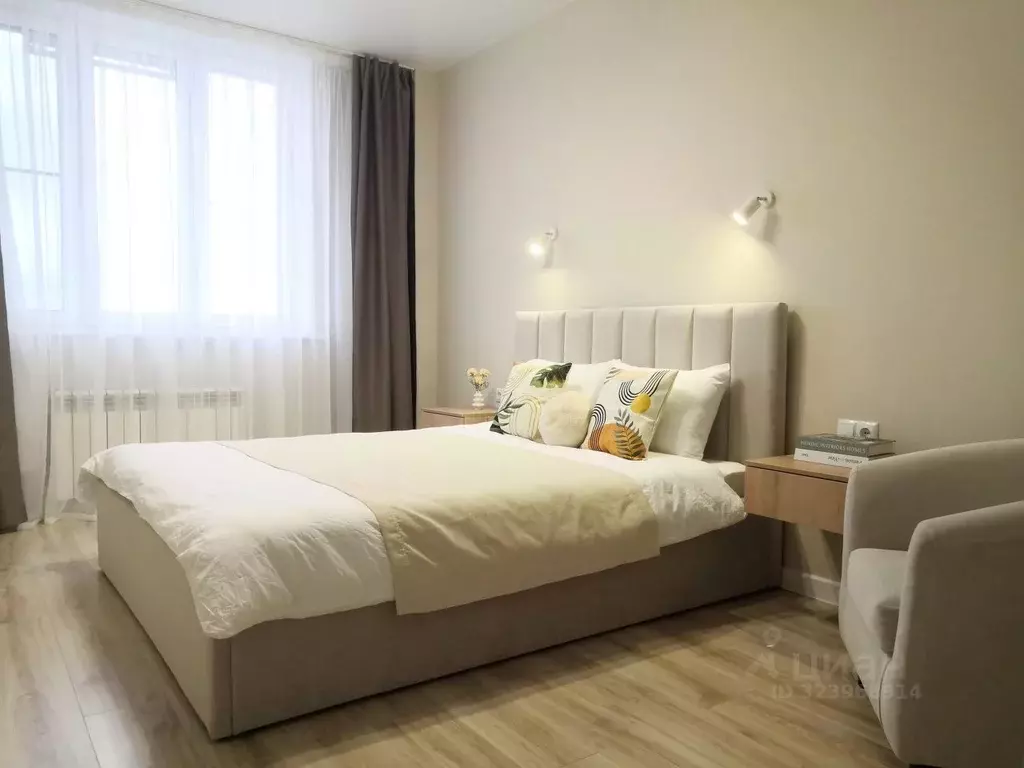 1-к кв. Чувашия, Чебоксары ул. Калинина, 86 (45.0 м) - Фото 1