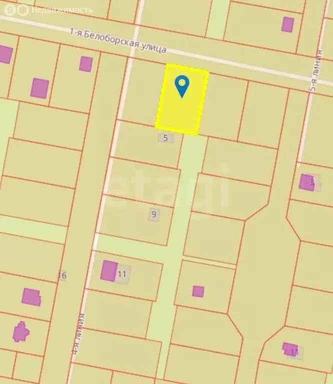 Участок в Верхняя Максаковка, 4-я линия (13.56 м) - Фото 1