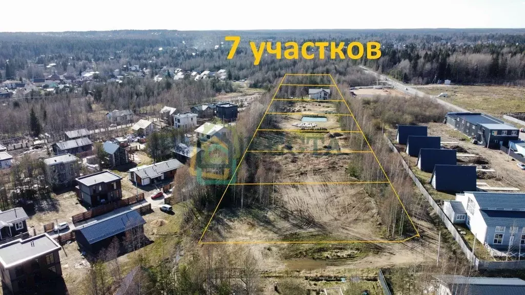 Участок в Ленинградская область, Всеволожский район, Агалатовское ... - Фото 1
