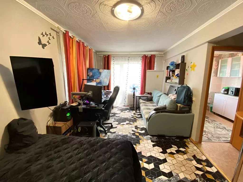 1-к кв. Иркутская область, Ангарск 93-й кв-л, 5 (30.0 м) - Фото 1
