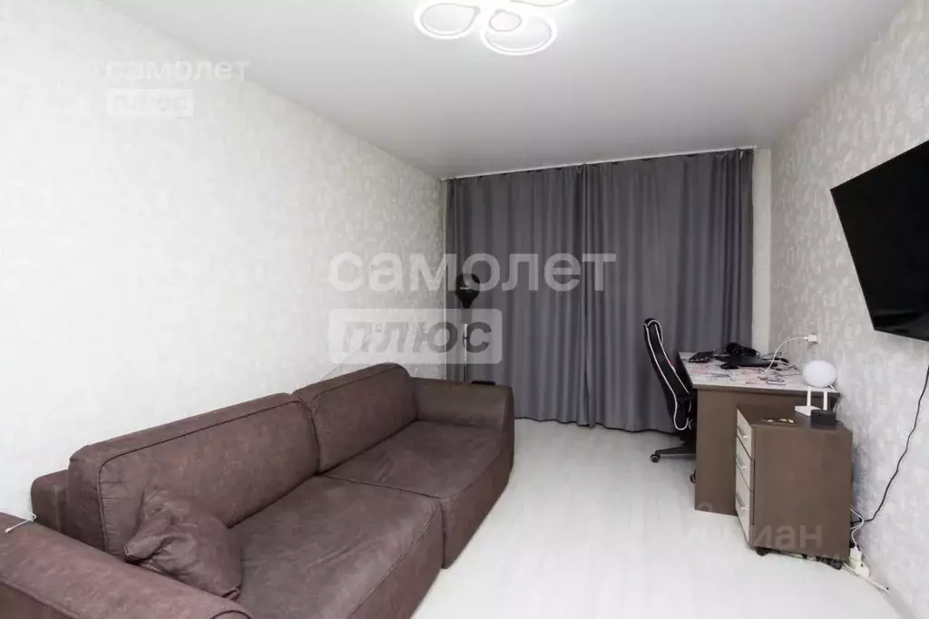 1-к кв. Челябинская область, Челябинск ул. Сони Кривой, 65 (30.0 м) - Фото 1