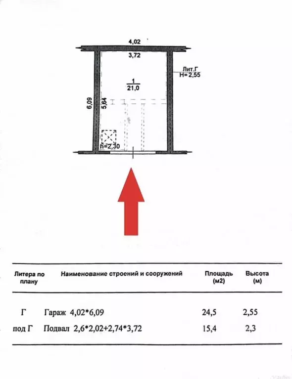 Гараж в Липецкая область, Липецк Студеновская ул., 100А (24 м) - Фото 0