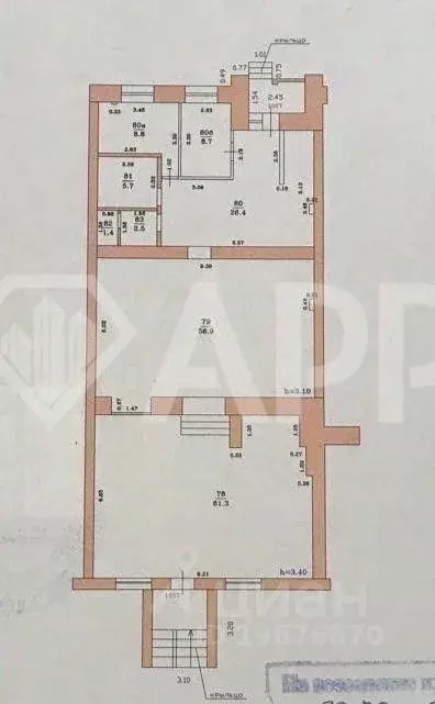 Торговая площадь в Татарстан, Казань ул. Академика Лаврентьева, 9 (172 ... - Фото 2