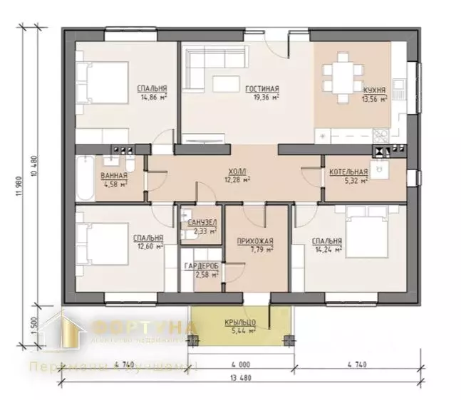 Участок в Нижегородская область, Бор Горелово мкр, 3-я ул., 6А (10.0 ... - Фото 1