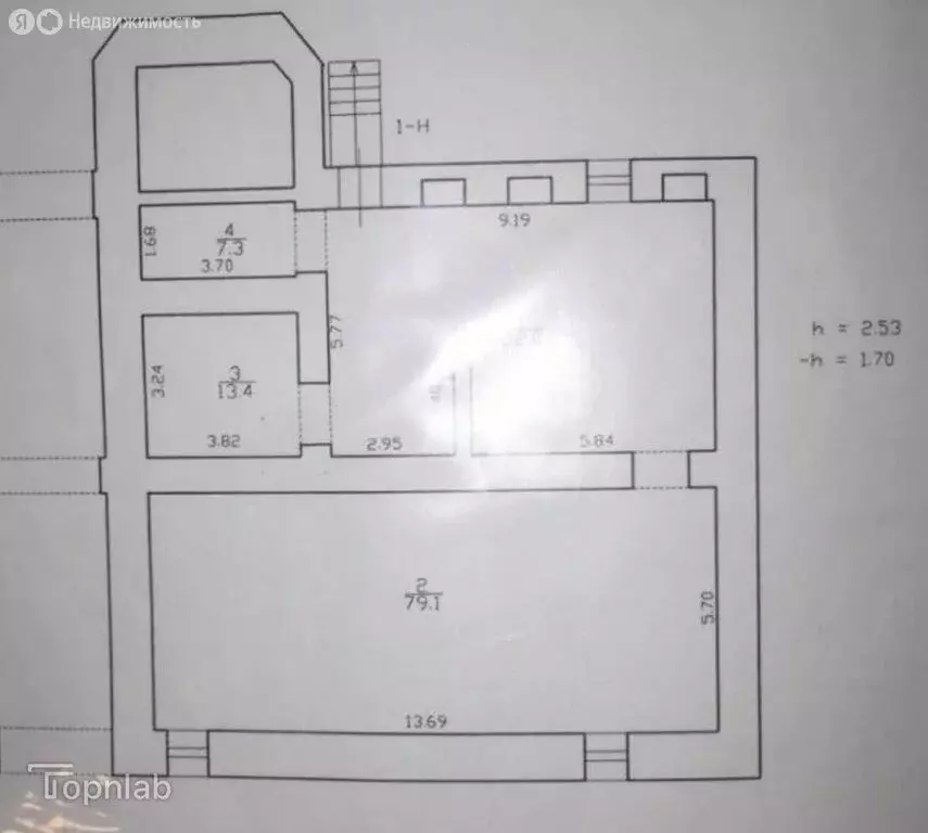 Помещение свободного назначения (151.8 м) - Фото 1