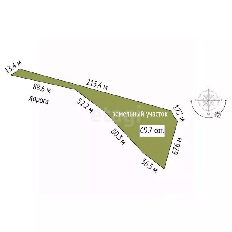 Участок в Тюменская область, Нижнетавдинский муниципальный округ, с. ... - Фото 2