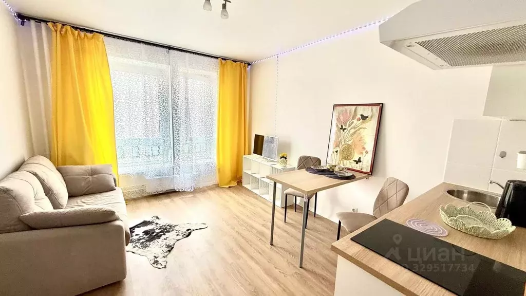 Студия Московская область, Ленинский городской округ, Дрожжино пгт ул. ... - Фото 1