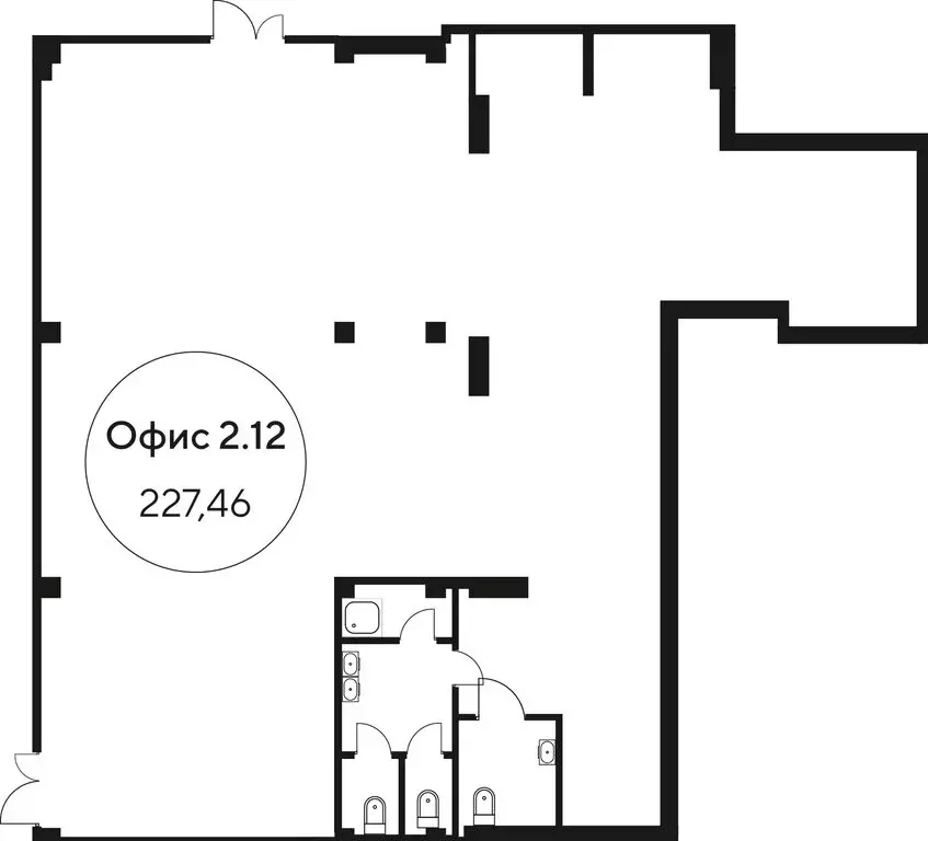 Офис (227.46 м) - Фото 1