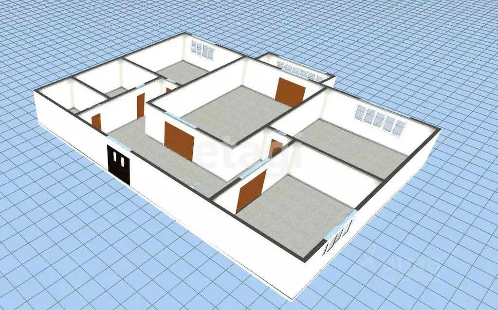 3-к кв. Белгородская область, Губкин Народная ул., 2В (59.0 м) - Фото 2