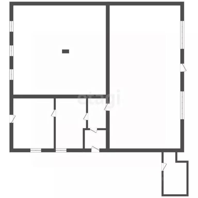 Торговая площадь в Воронежская область, Рамонь рп ул. 50 лет ВЛКСМ, 1А ... - Фото 2