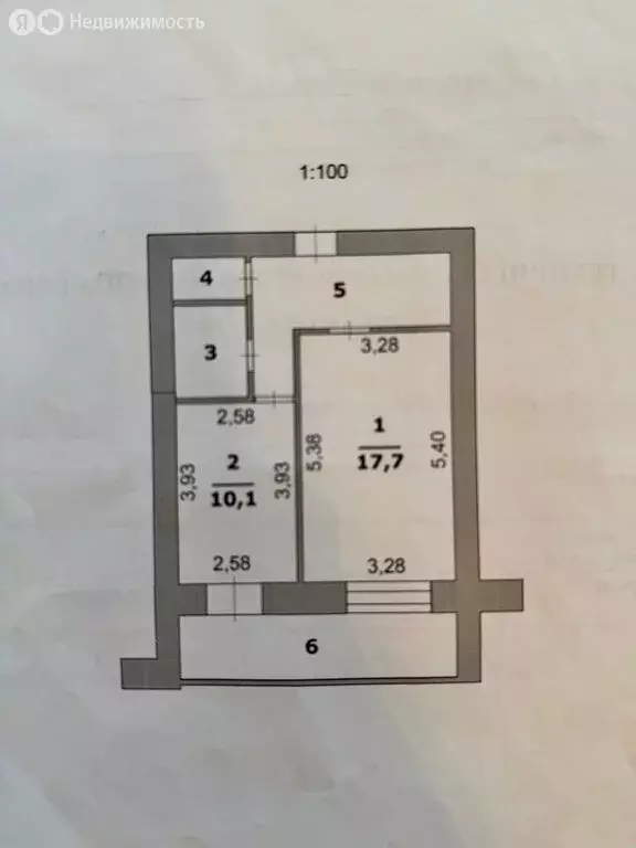 1-комнатная квартира: Белгород, улица 3-го Интернационала, 23 (41 м) - Фото 2