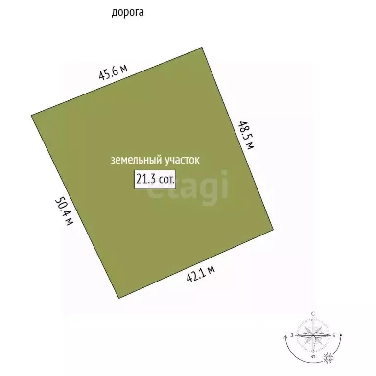 Участок в Ярославская область, Ярославский муниципальный округ, ... - Фото 1