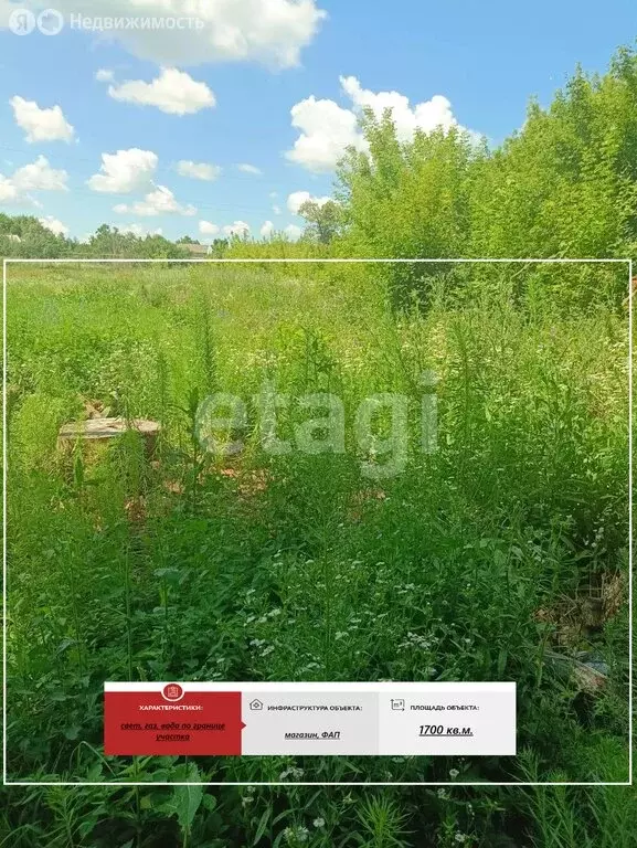 Участок в село Долгое, Лесная улица (17 м) - Фото 1