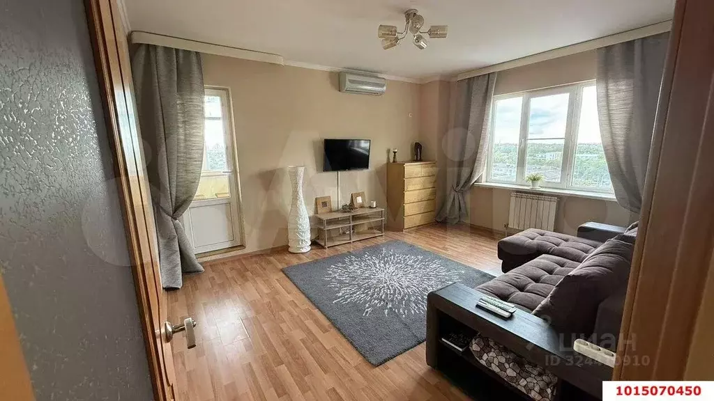 1-к кв. Краснодарский край, Краснодар Фестивальный мкр, ул. Атарбекова ... - Фото 2