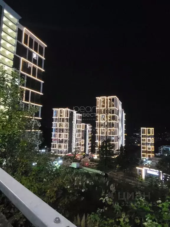 1-к кв. Краснодарский край, Сочи Бытха мкр, ул. Ясногорская, 16/6к2 ... - Фото 1