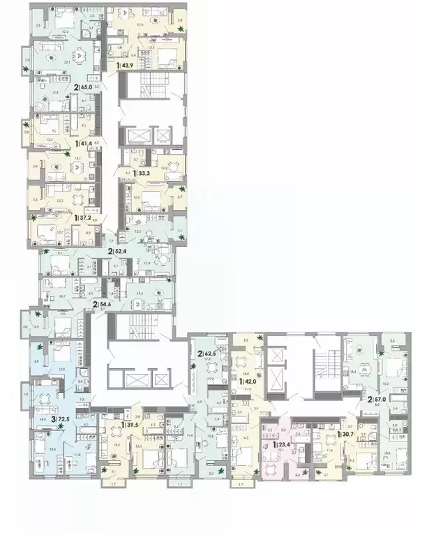 1-к кв. Тверская область, Тверь Южный мкр,  (42.0 м) - Фото 1