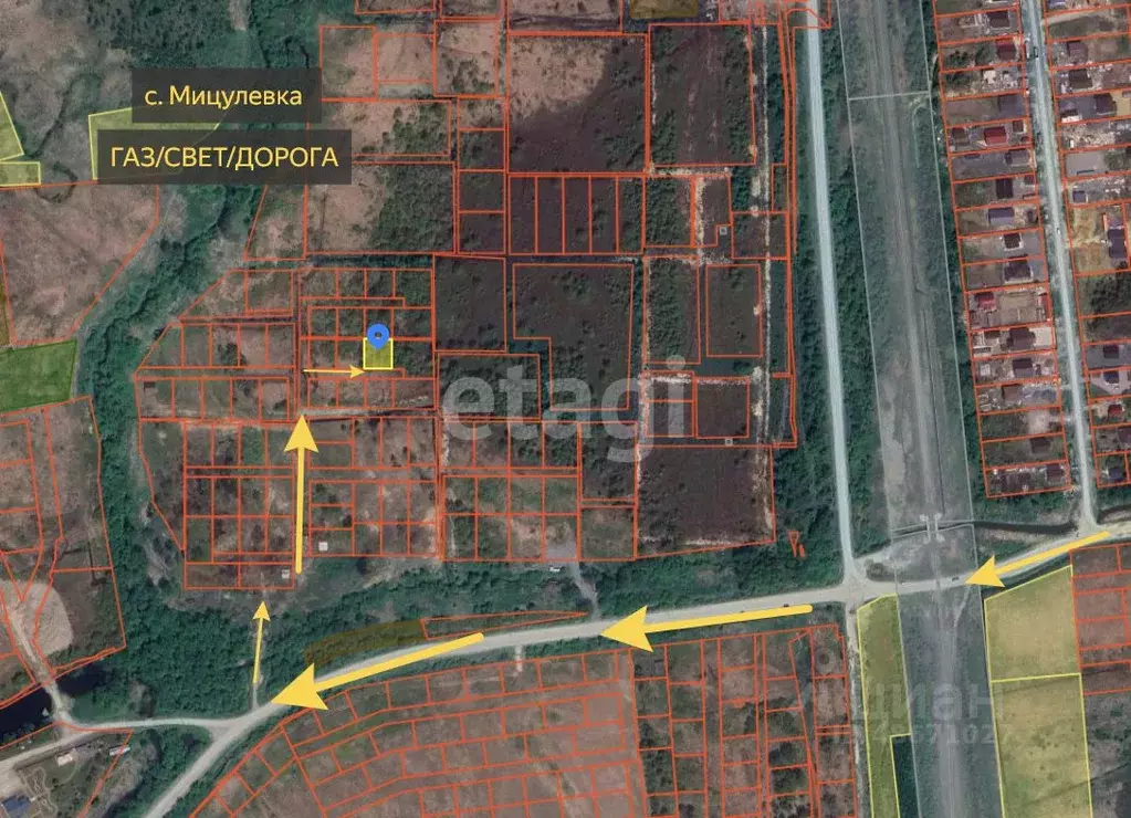 Участок в Сахалинская область, Анивский городской округ, с. Мицулевка  ... - Фото 2