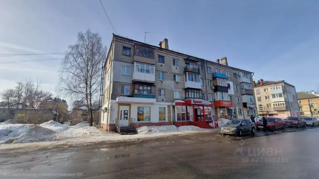 Торговая площадь в Нижегородская область, Кстово ул. Сутырина, 8 (72 ... - Фото 2