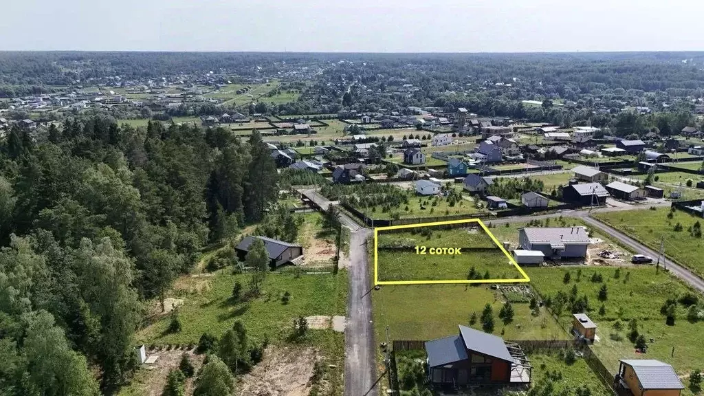 Участок в Московская область, Серпухов городской округ, Лисенки-3 тер. ... - Фото 1