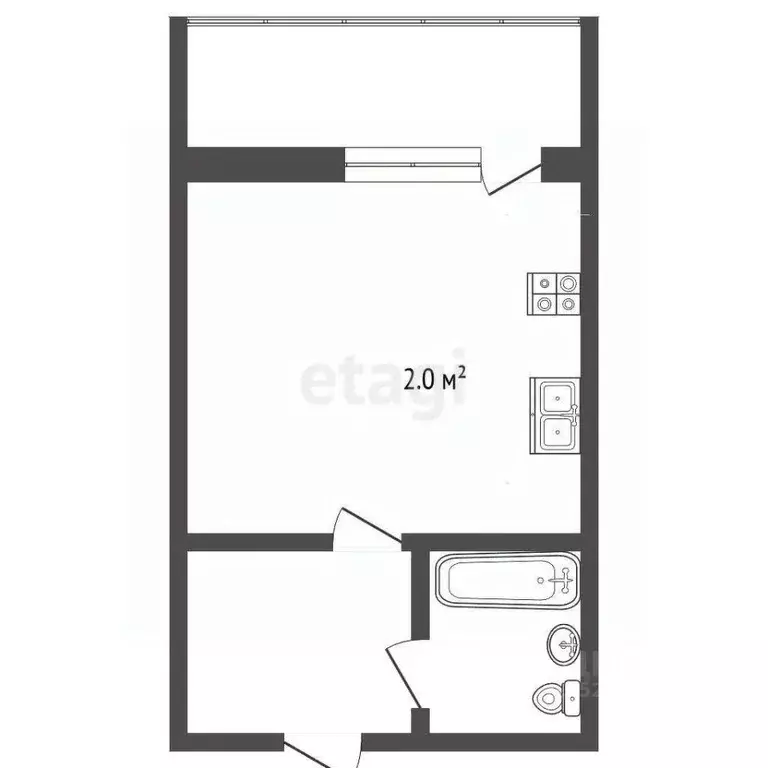 Студия Татарстан, Набережные Челны ул. Шамиля Усманова, 18А (33.0 м) - Фото 2