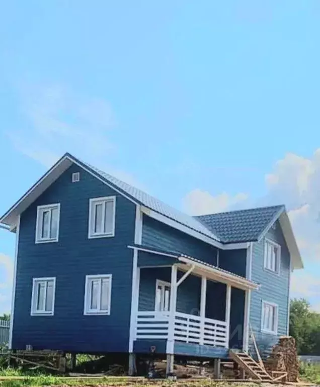 Дом в Вологодская область, д. Поповка (Октябрьский сельсовет) ул. ... - Фото 2