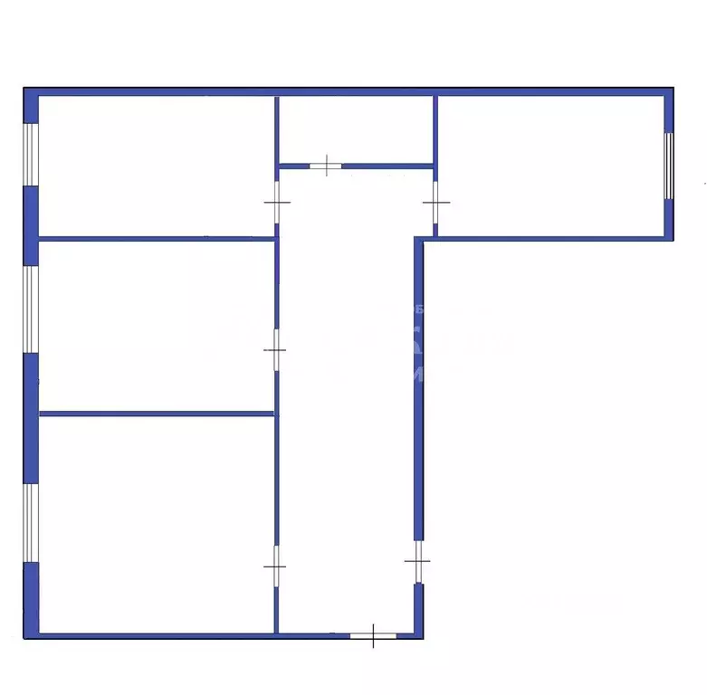 3-к кв. Кемеровская область, Юрга Ленинградская ул., 40 (91.4 м) - Фото 2