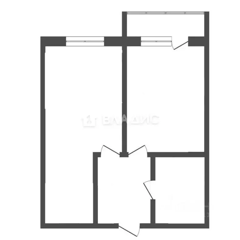 1-к кв. Новосибирская область, Новосибирск Кубовая ул., 96/2 (35.2 м) - Фото 1