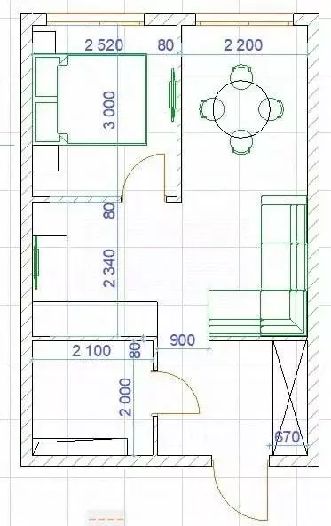 1-к кв. Кемеровская область, Кемерово Лесная Поляна жилрайон, бул. ... - Фото 2