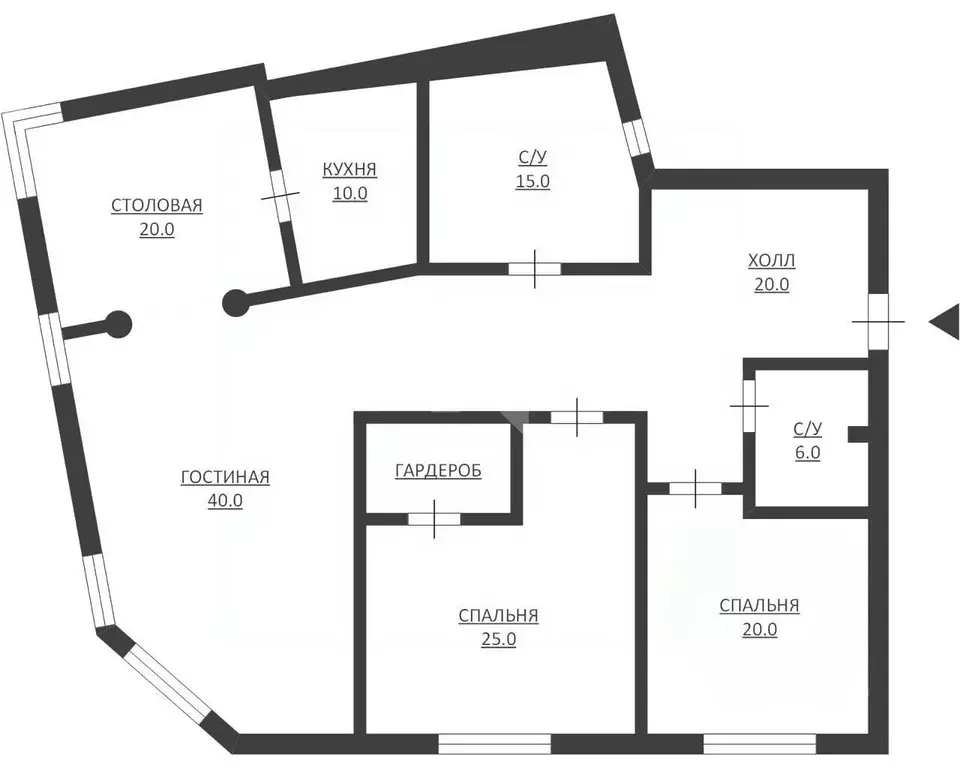 3-к кв. Москва ул. Арбат, 18С1 (160.0 м) - Фото 2