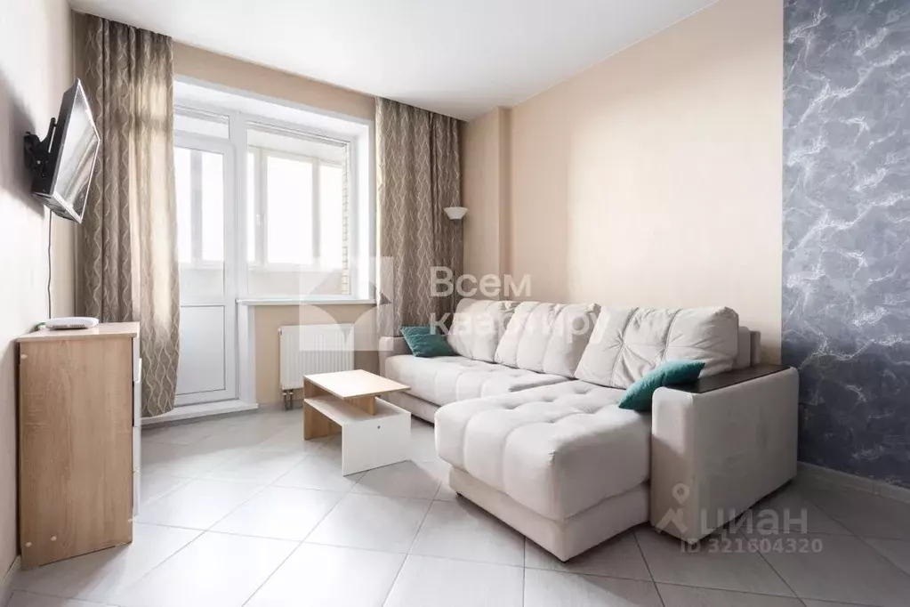 Студия Новосибирская область, Новосибирск ул. Залесского, 8/1 (32.0 м) - Фото 1