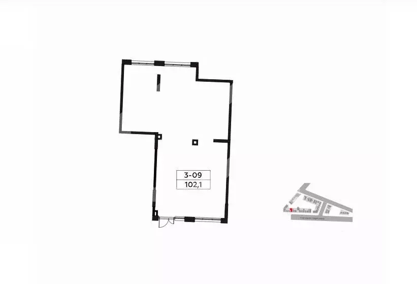 Помещение свободного назначения в Москва Родные кварталы жилой ... - Фото 2