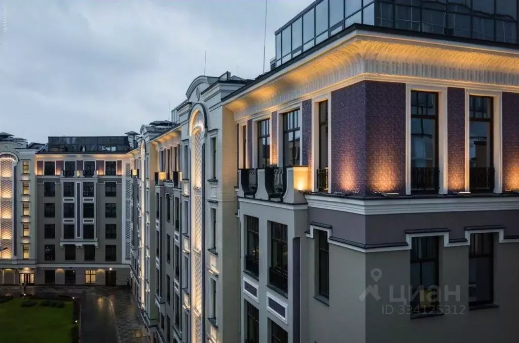 Свободной планировки кв. Москва Поварская ул., 8/1к1 (126.0 м) - Фото 1