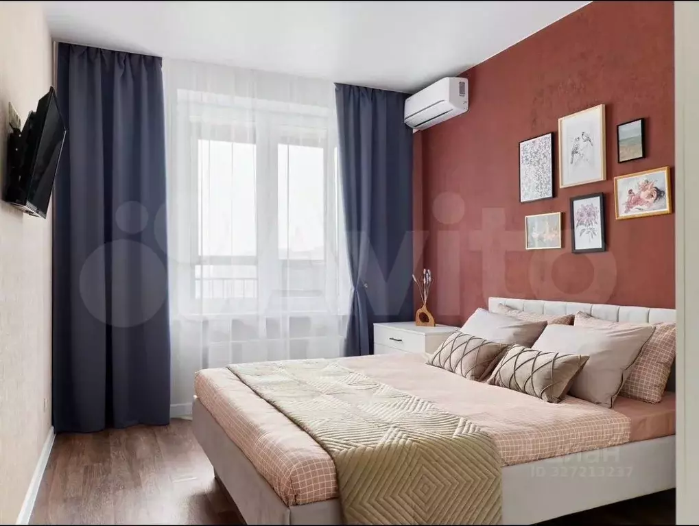 1-к кв. Татарстан, Казань ул. Родины, 26Б (33.8 м) - Фото 2