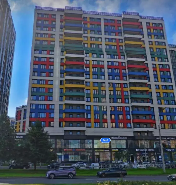 Гараж в Санкт-Петербург ул. Оптиков, 34К1 (13 м) - Фото 1