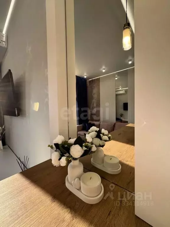 Студия Тюменская область, Тюмень ул. Газовиков, 73к3 (26.9 м) - Фото 1