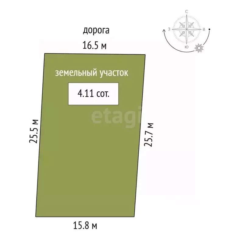 Участок в Крым, Симферопольский район, Урожайновское с/пос, СНТ Весна ... - Фото 1