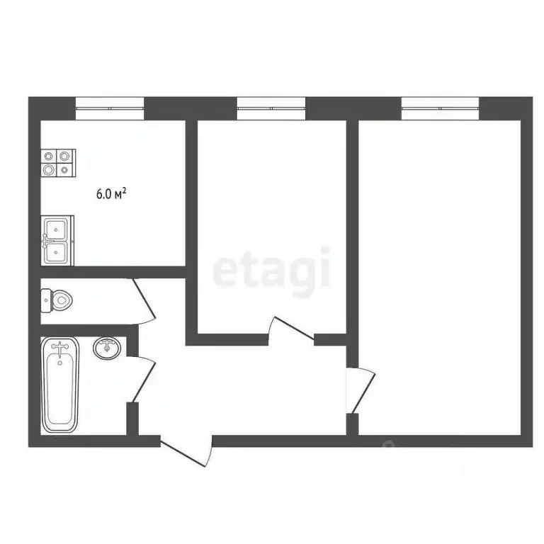 3-к кв. Московская область, Воскресенск городской округ, с. Конобеево ... - Фото 1