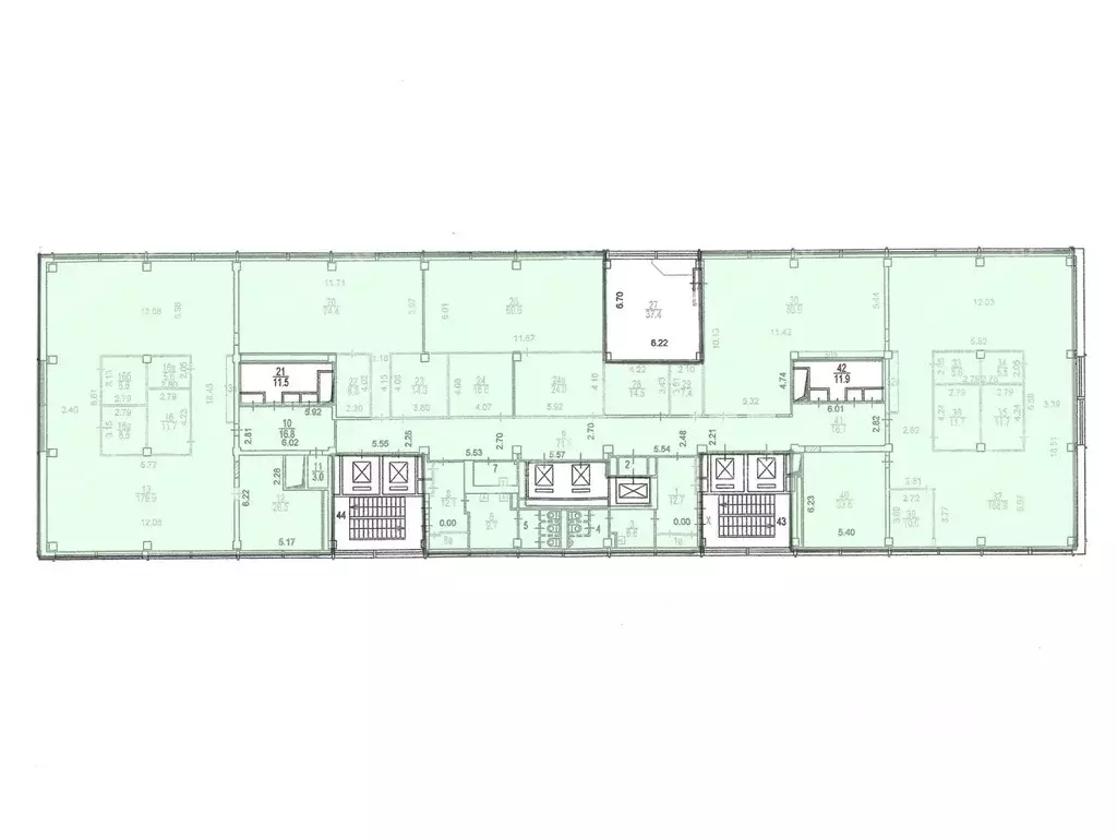 Офис в Москва Смольная ул., 24Д (1100 м) - Фото 2