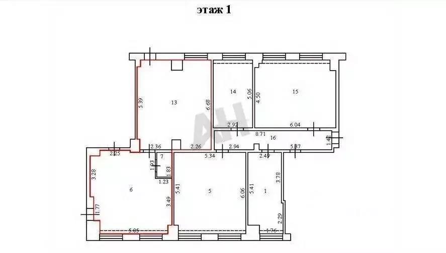 Помещение свободного назначения в Москва Чагинская ул., 4с13 (66 м) - Фото 1