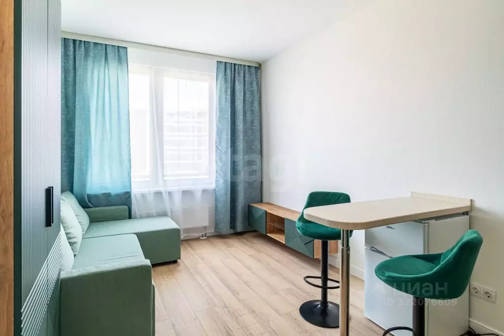 Студия Санкт-Петербург просп. Крузенштерна, 4с1 (18.0 м) - Фото 1