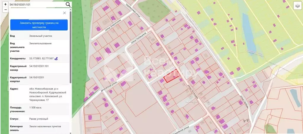 Участок в Новосибирская область, Новосибирский район, Кудряшовский ... - Фото 1